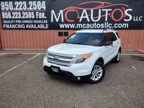 2015 Ford Explorer for sale at MC Autos LLC in Pharr TX