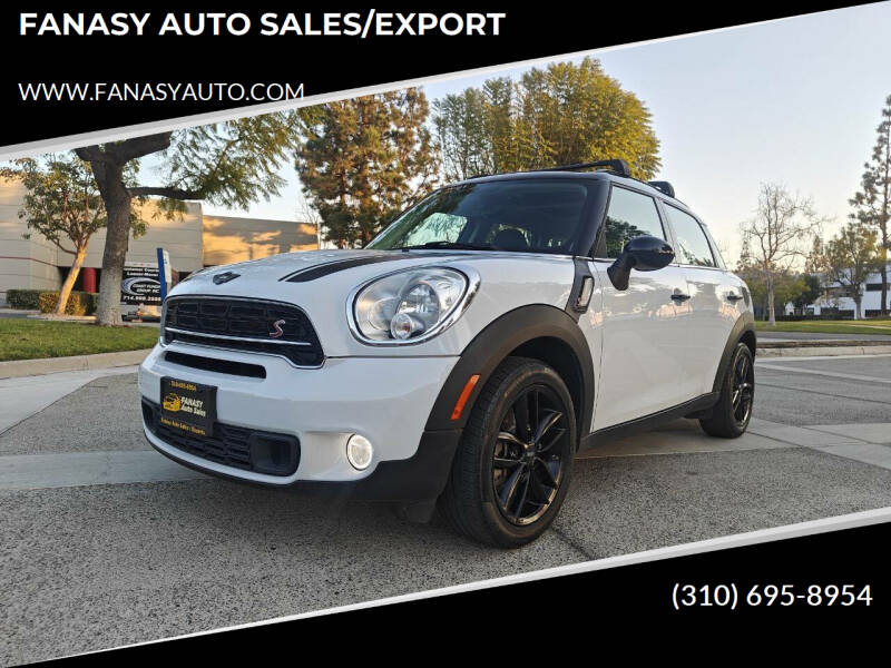 2016 MINI Countryman for sale at FANASY AUTO SALES/EXPORT in Yorba Linda CA