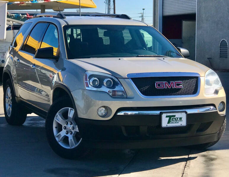 2010 GMC Acadia for sale at Teo's Auto Sales in Turlock CA