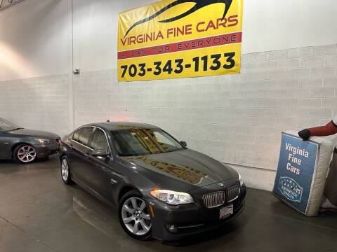 2011 BMW 5 Series for sale at Virginia Fine Cars in Chantilly VA