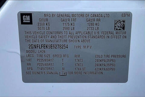 2014 Chevrolet Equinox LT