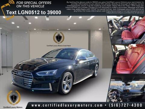 2018 Audi S5 Sportback for sale at Certified Luxury Motors in Great Neck NY