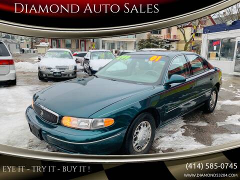 2001 Buick Century for sale at DIAMOND AUTO SALES LLC in Milwaukee WI