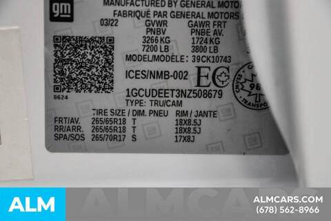 2022 Chevrolet Silverado 1500