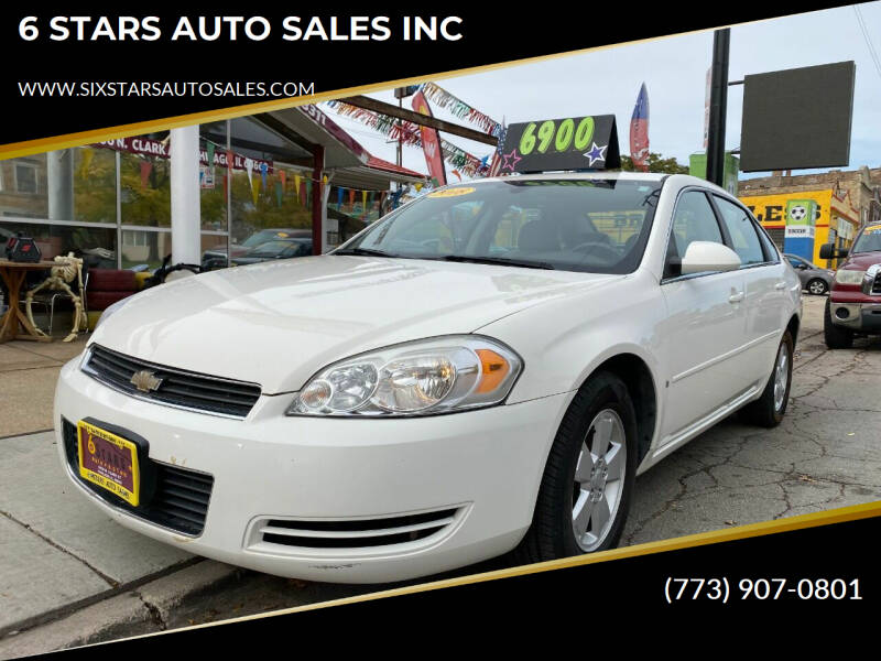 2008 Chevrolet Impala for sale at 6 STARS AUTO SALES INC in Chicago IL