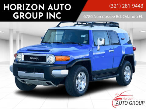 2007 Toyota FJ Cruiser for sale at HORIZON AUTO GROUP INC in Orlando FL