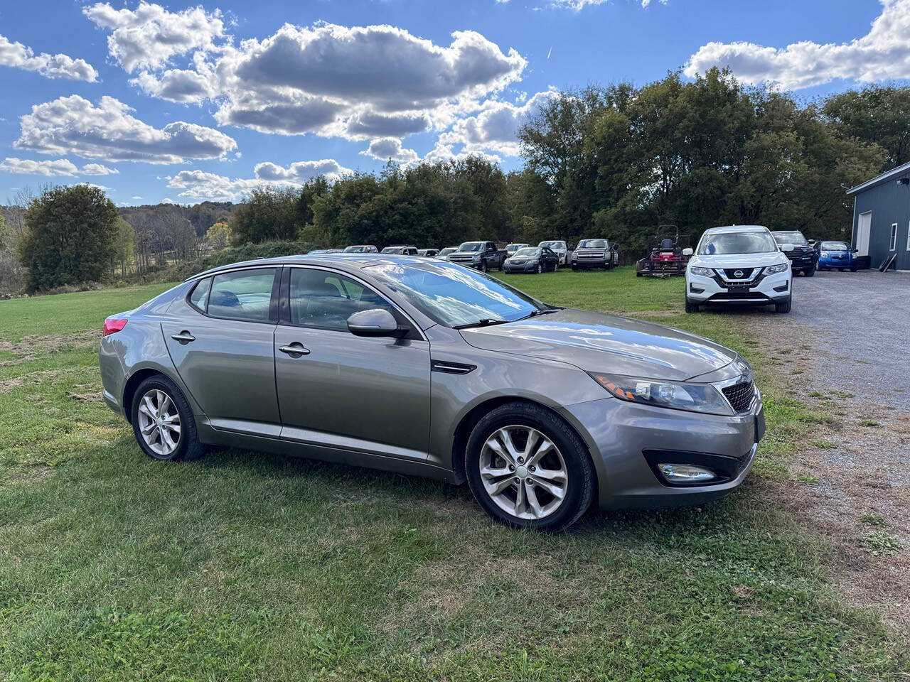 2013 Kia Optima for sale at Riverside Motors in Glenfield, NY