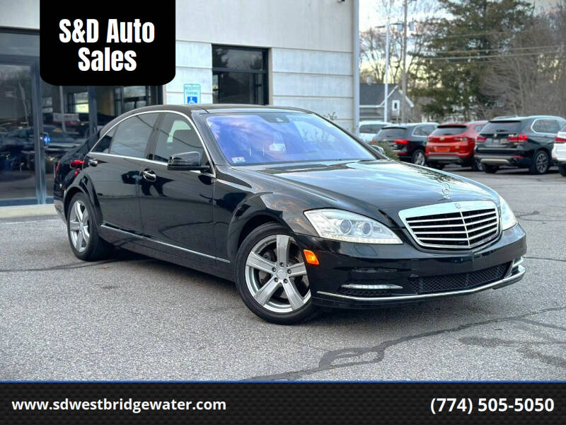 2010 Mercedes-Benz S-Class for sale at S&D Auto Sales in West Bridgewater MA