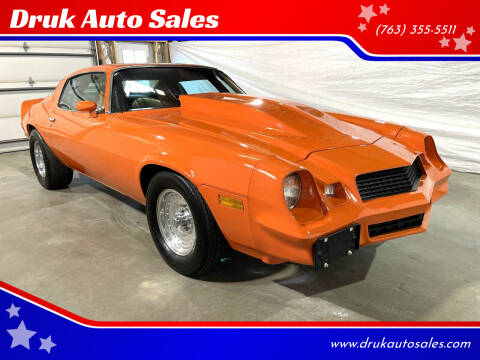1980 Chevrolet Camaro for sale at Druk Auto Sales in Ramsey MN