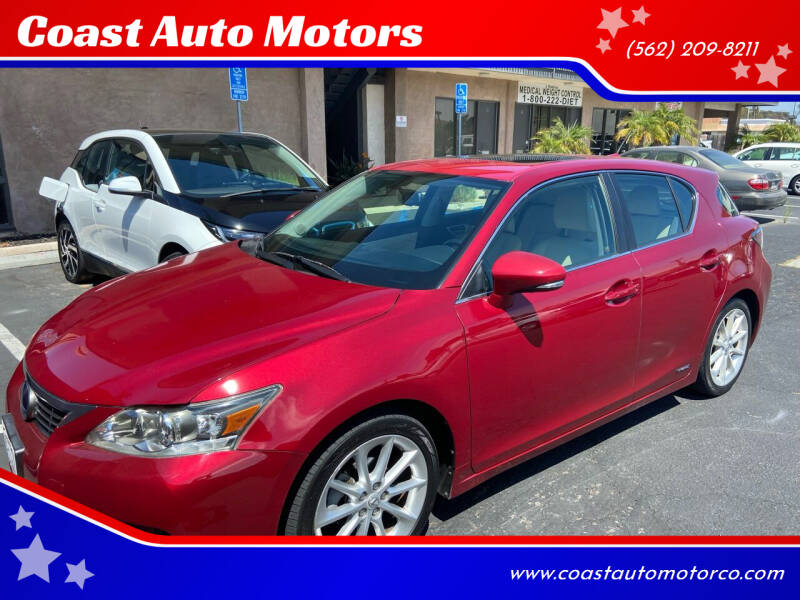 2011 Lexus CT 200h for sale at Coast Auto Motors in Newport Beach CA