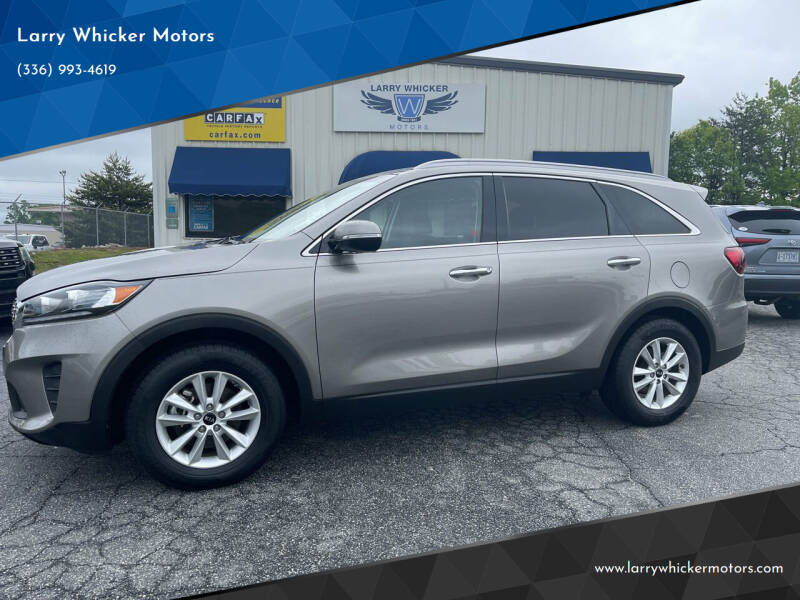 2019 Kia Sorento for sale at Larry Whicker Motors in Kernersville NC