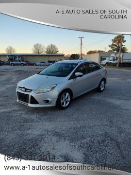 2014 Ford Focus for sale at A-1 Auto Sales Of South Carolina in Conway SC