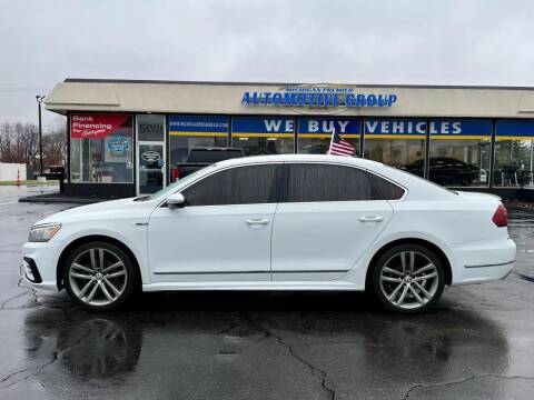 2019 Volkswagen Passat for sale at BIG JAY'S AUTO SALES in Shelby Township MI