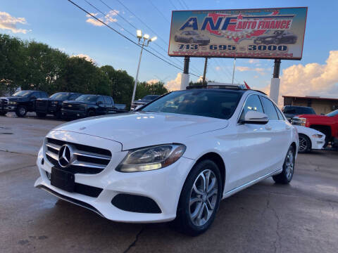 2016 Mercedes-Benz C-Class for sale at ANF AUTO FINANCE in Houston TX