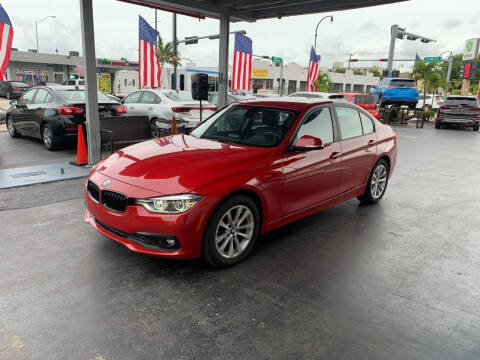 2018 BMW 3 Series for sale at American Auto Sales in Hialeah FL