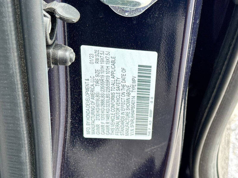 2023 Honda Odyssey Elite
