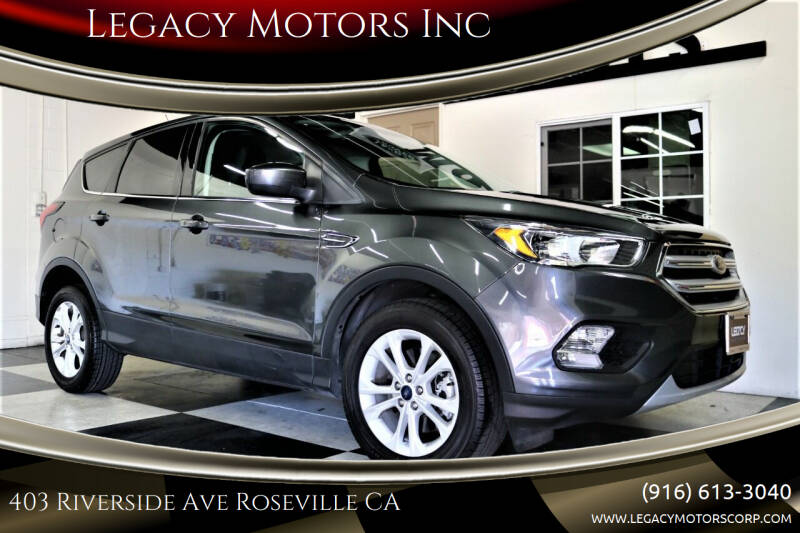 2019 Ford Escape for sale at Legacy Motors Inc in Roseville CA