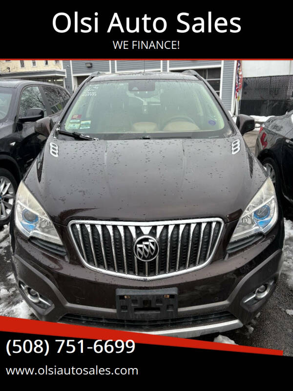 2013 Buick Encore for sale at Olsi Auto Sales in Worcester MA