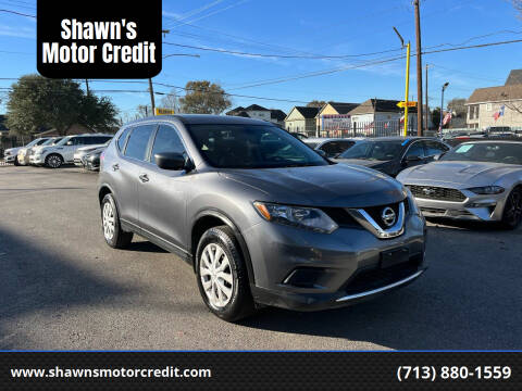 2016 Nissan Rogue for sale at Shawn's Motor Credit in Houston TX
