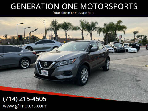 2021 Nissan Rogue Sport for sale at GENERATION ONE MOTORSPORTS in La Habra CA