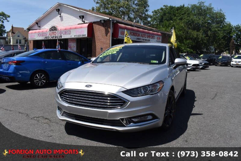 2018 Ford Fusion SE