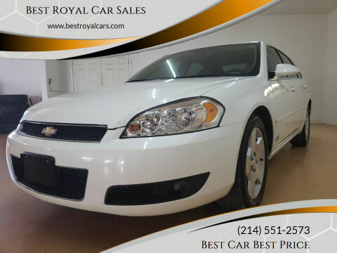 2008 Chevrolet Impala for sale at Best Royal Car Sales in Dallas TX