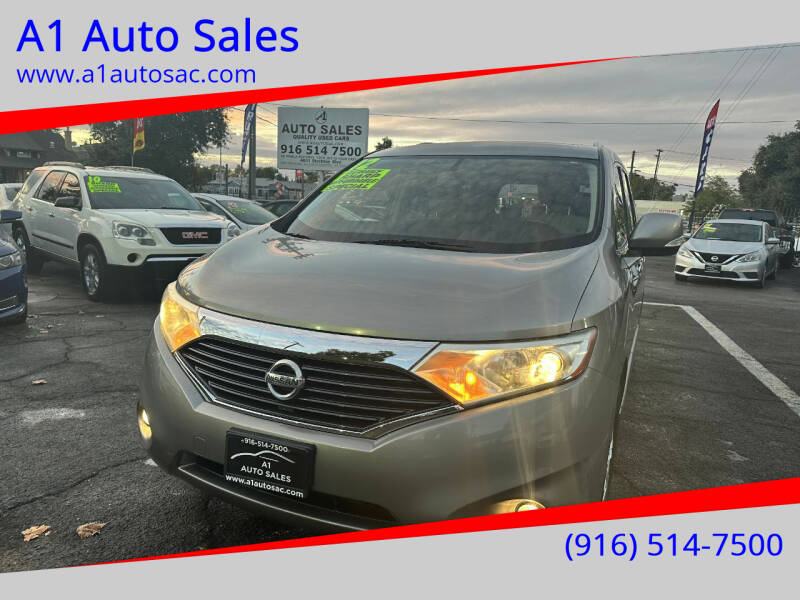2012 Nissan Quest for sale at A1 Auto Sales in Sacramento CA