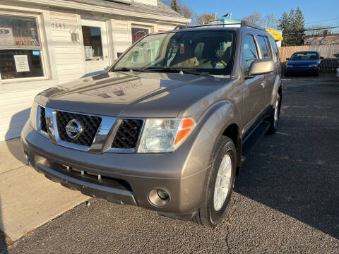 2005 Nissan Pathfinder for sale at Jerusalem Auto Inc in North Merrick NY