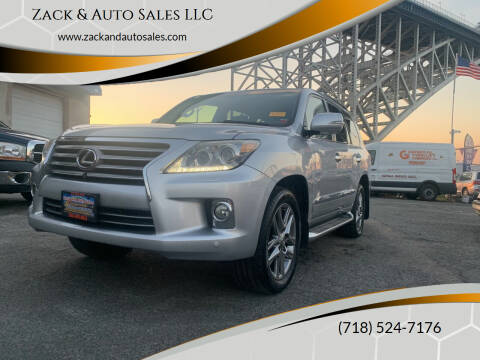 2013 Lexus LX 570 for sale at Zack & Auto Sales LLC in Staten Island NY