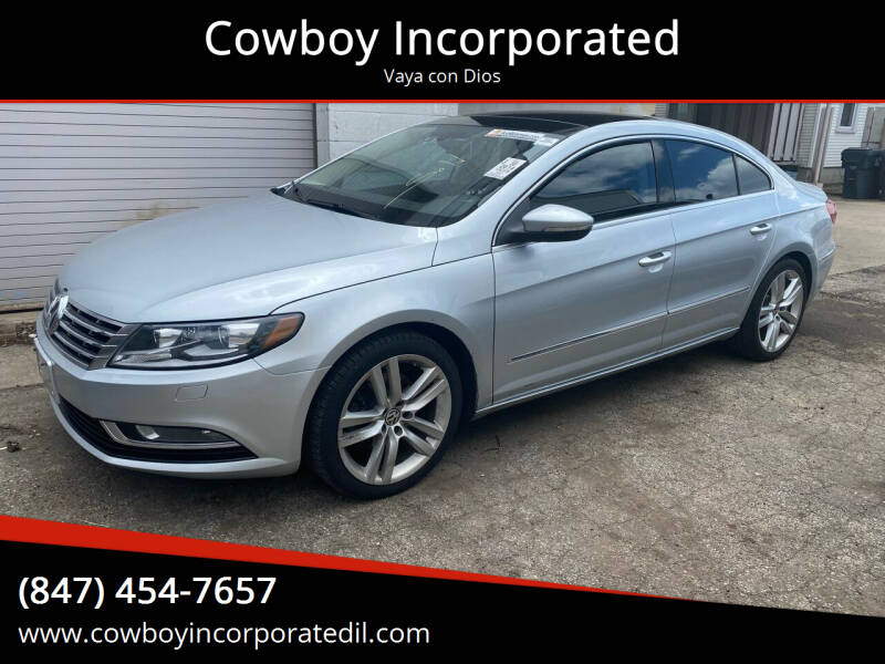 2014 Volkswagen CC for sale at Cowboy Incorporated in Waukegan IL