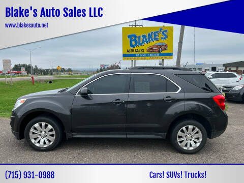 2015 Chevrolet Equinox for sale at Blake's Auto Sales LLC in Rice Lake WI