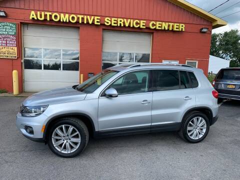 2012 Volkswagen Tiguan for sale at ASC Auto Sales in Marcy NY