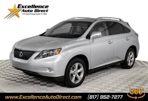 2011 Lexus RX 350 for sale at Excellence Auto Direct in Euless TX