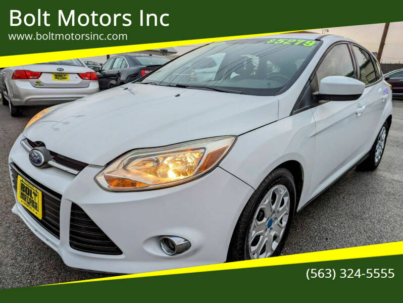 2012 Ford Focus for sale at Bolt Motors Inc in Davenport IA