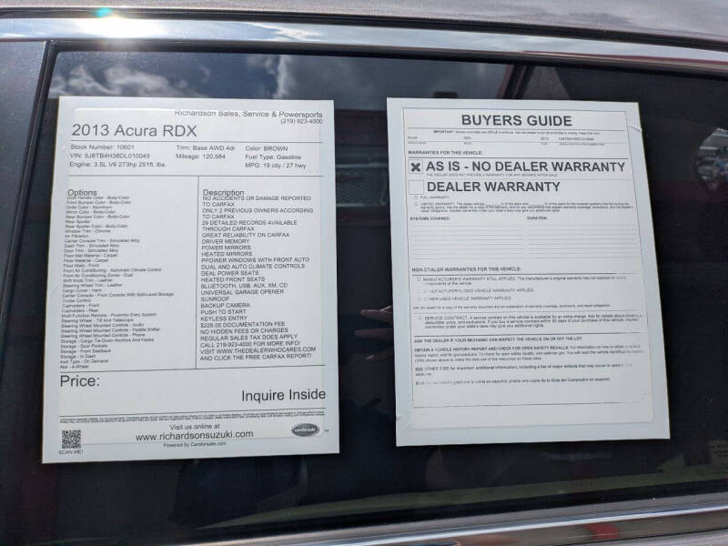 2013 Acura RDX