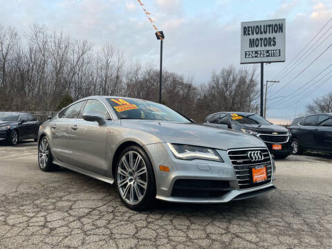 2014 Audi A7 for sale at REVOLUTION MOTORS LLC in Waukegan IL