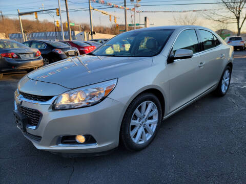 2014 Chevrolet Malibu for sale at Cedar Auto Group LLC in Akron OH