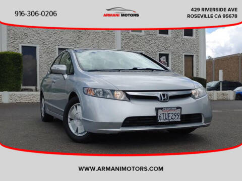2008 Honda Civic for sale at Armani Motors in Roseville CA