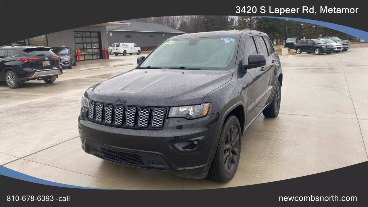 2019 Jeep Grand Cherokee for sale at Newcombs North Certified Auto Sales in Metamora, MI