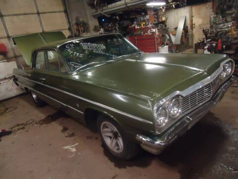 1964 Chevrolet Impala for sale at Marshall Motors Classics in Jackson MI