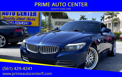 2009 BMW Z4 for sale at PRIME AUTO CENTER in Palm Springs FL