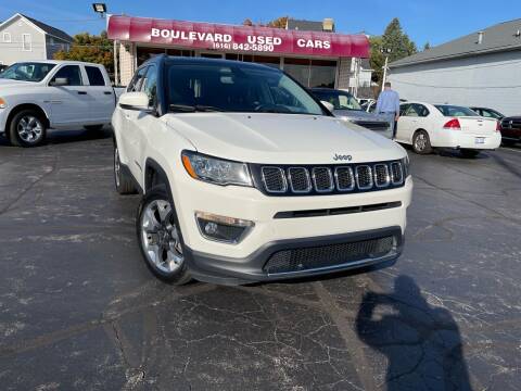 2019 Jeep Compass for sale at Boulevard Used Cars in Grand Haven MI