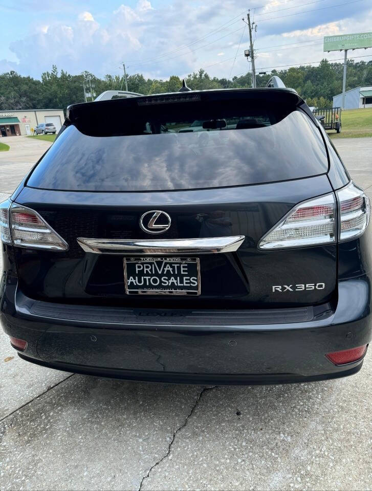 2011 Lexus RX 350 for sale at Private Auto Sales in Chelsea, AL