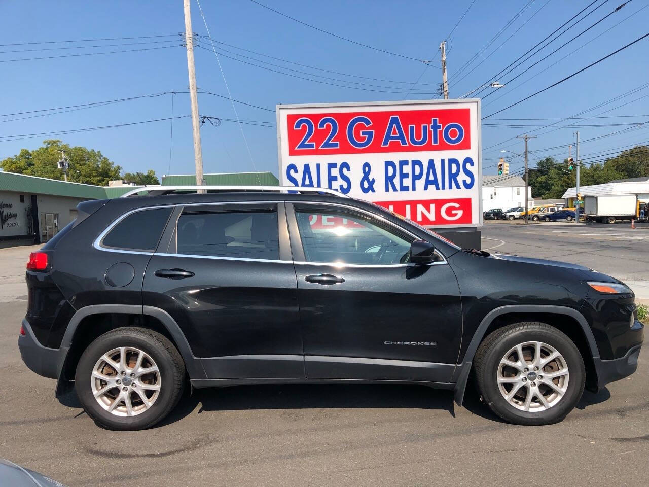 2015 Jeep Cherokee for sale at 22 G Auto Sales in Schenectady, NY