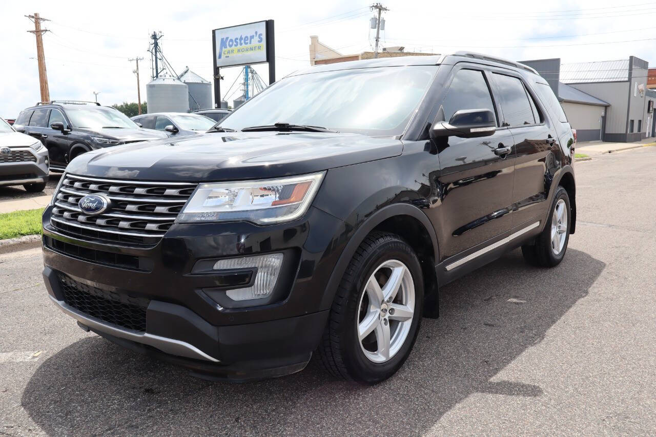 Black 2017 Ford Explorer SUV / Crossover All-Wheel Drive 6-Speed Automatic