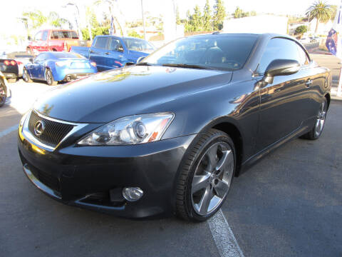 2010 Lexus IS 250C for sale at Eagle Auto in La Mesa CA