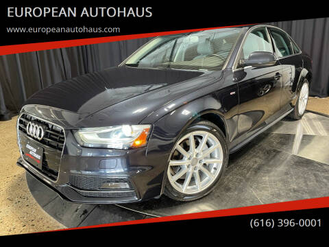 2015 Audi A4 for sale at EUROPEAN AUTOHAUS in Holland MI