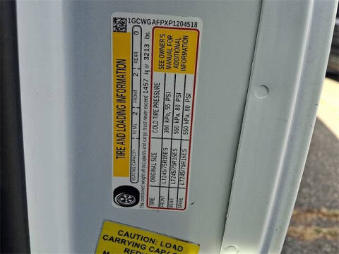 2023 Chevrolet Express 2500