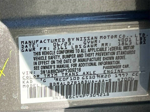 2023 Nissan Sentra SV