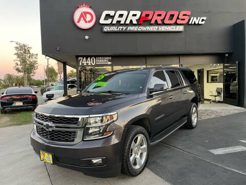 2015 Chevrolet Suburban for sale at AD CarPros, Inc. in Downey CA